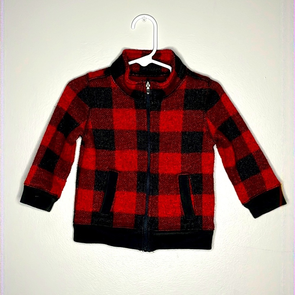 Plaid Jacket 18 mo